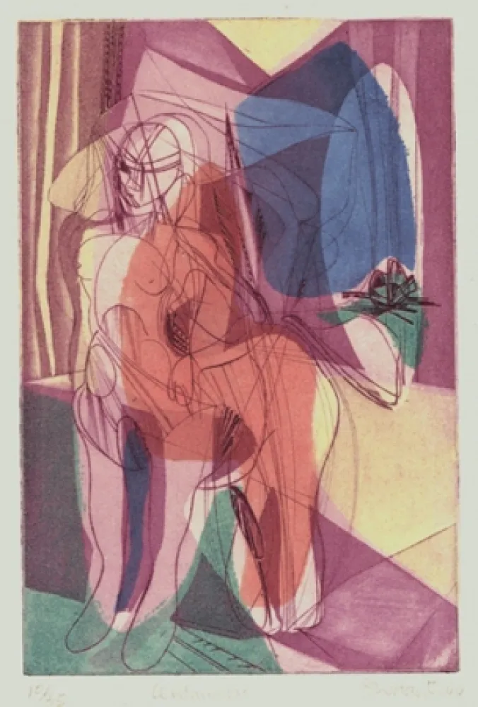 Água-Forte Hayter - Centauresse