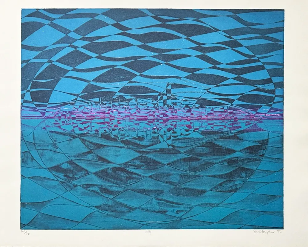 Gravura Hayter - City