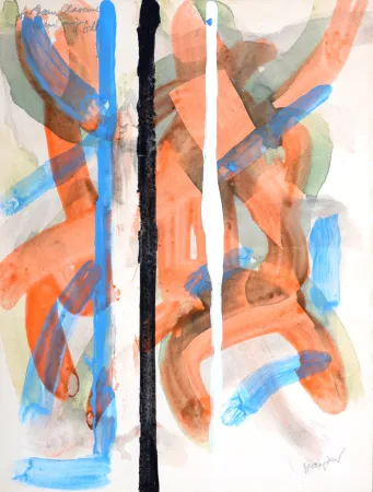 Sem Técnica Hayter - Composition, circa 1980 - Hand-signed