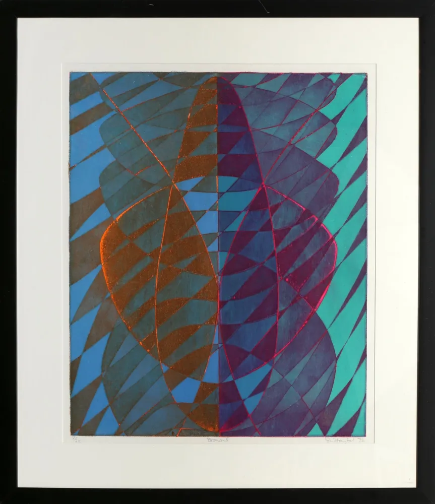 Gravura Hayter - Dromond