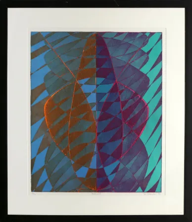 Gravura Hayter - Dromond