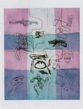 Água-Forte E Água-Tinta Hayter - Hommage à Penrose