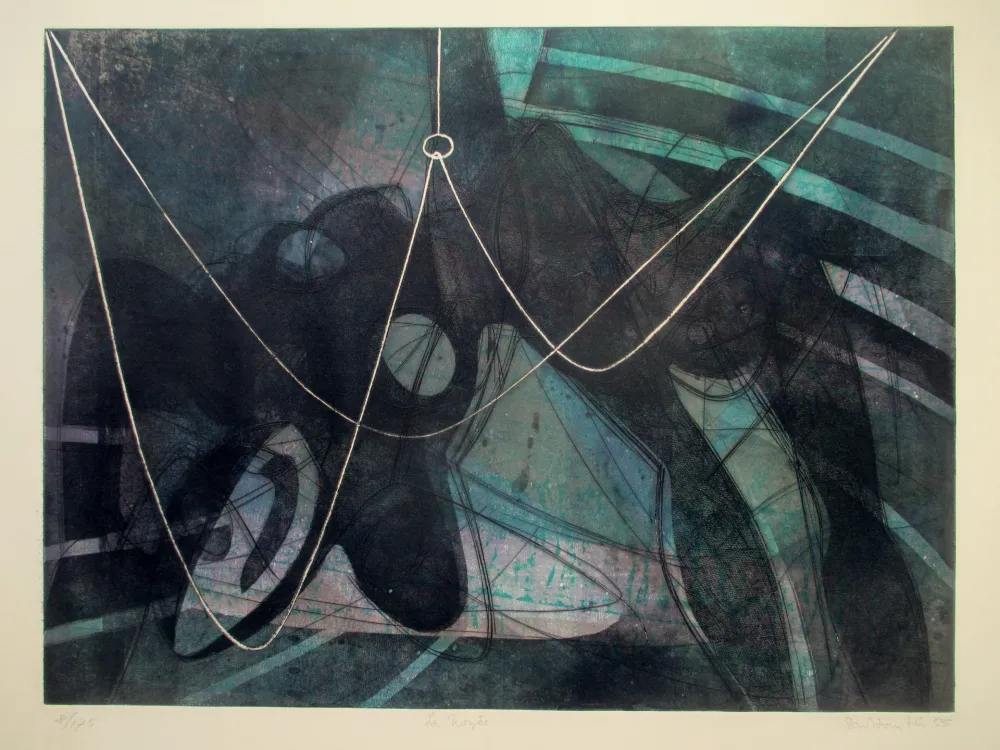 Água-Forte E Água-Tinta Hayter - La noyée