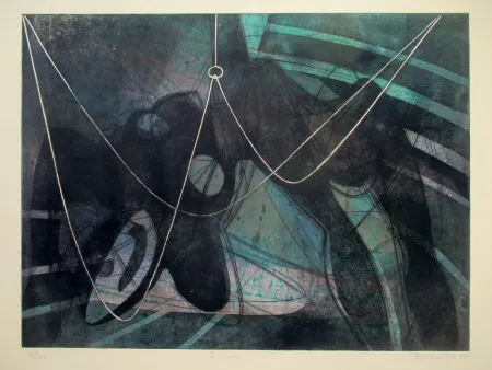 Água-Forte E Água-Tinta Hayter - La noyée