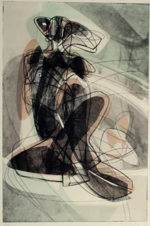 Gravura Hayter - Le couple