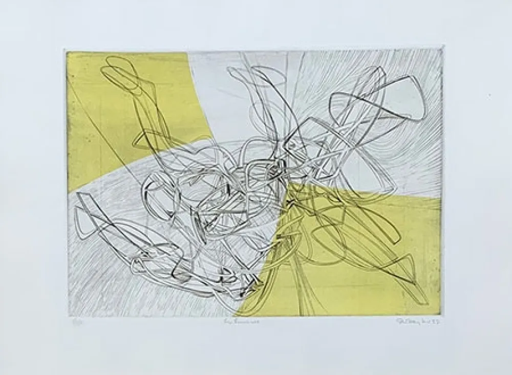 Gravura Hayter - Les Erinnyes