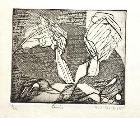 Água-Forte Hayter - Limbs