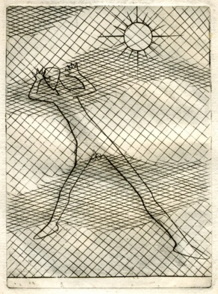 Água-Forte Hayter - Metamorphosis of Love (Faust's Metamorphosis)