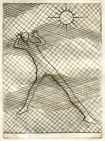 Água-Forte Hayter - Metamorphosis of Love (Faust's Metamorphosis)