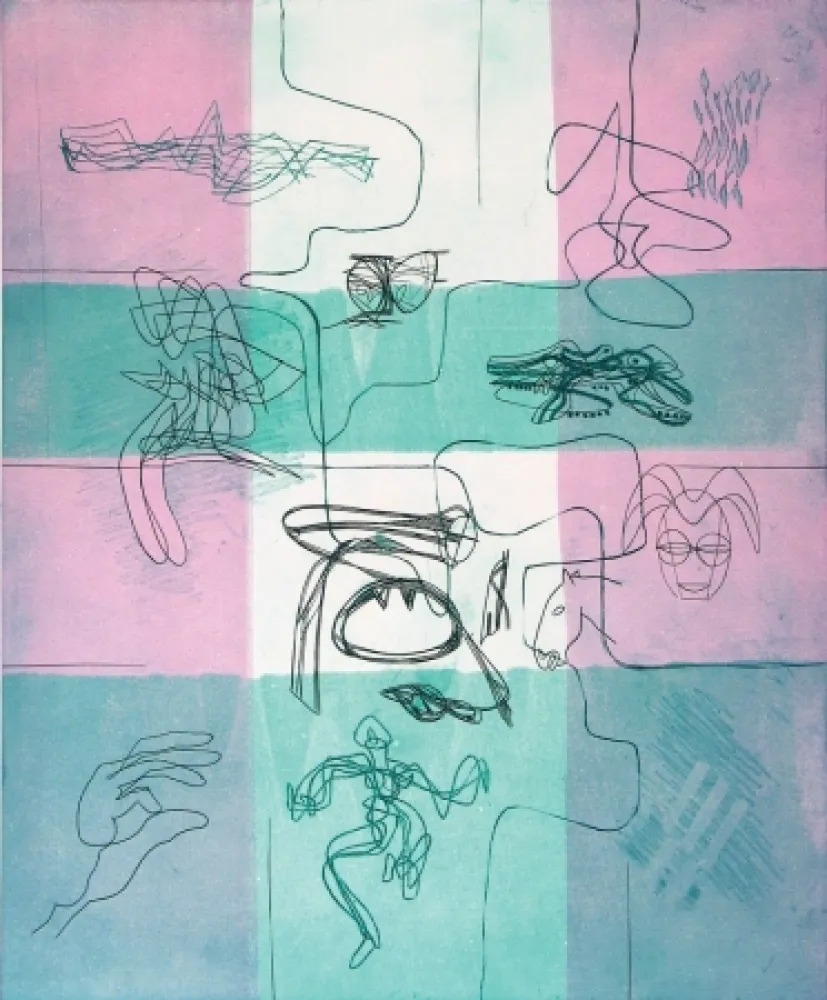 Água-Forte Hayter - Scrap Book