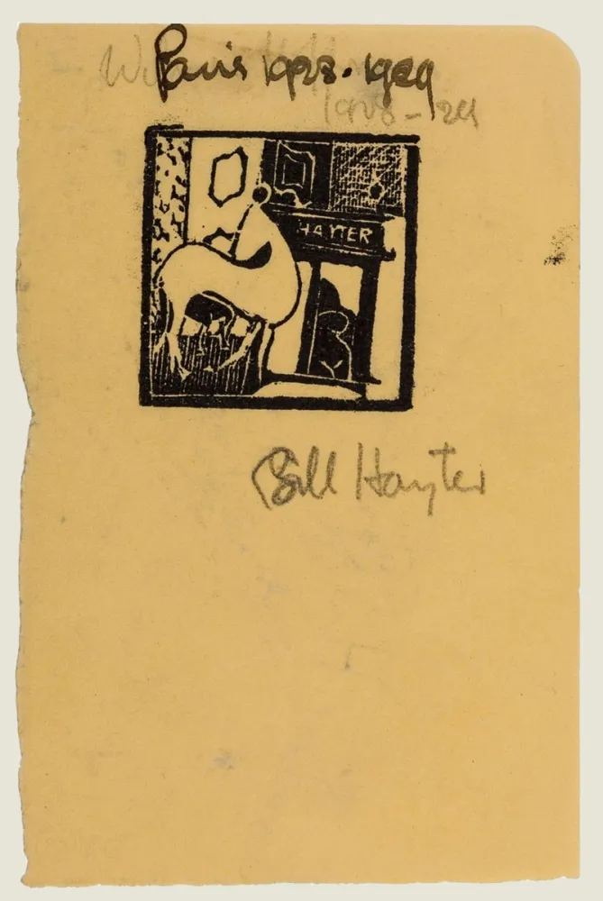 Xilogravura Hayter - Untitled (Horse and Nude)