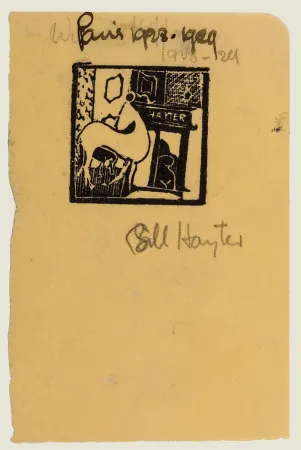 Xilogravura Hayter - Untitled (Horse and Nude)