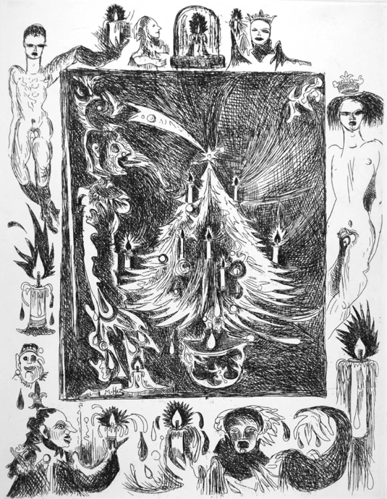 Água-Forte Haz - Albero di Natale