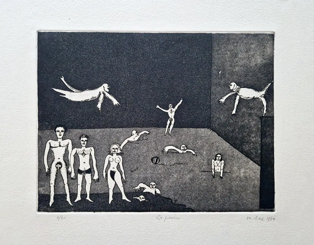 Água-Forte Haz - La piscina