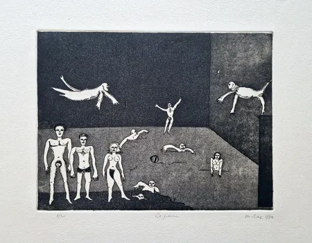 Água-Forte Haz - La piscina