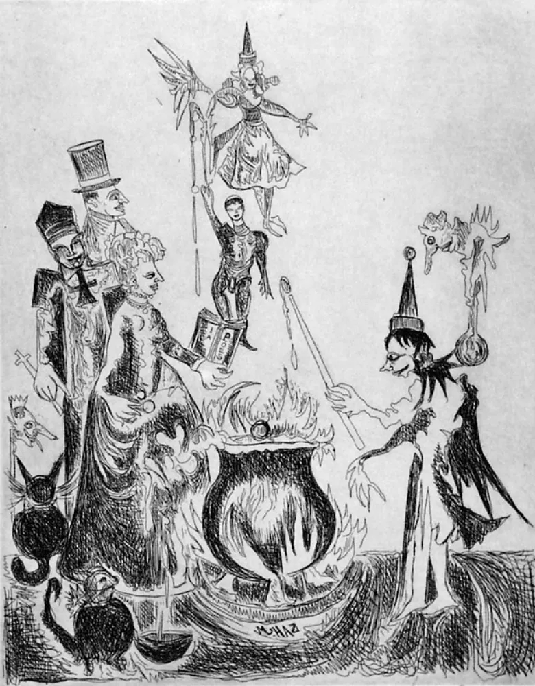 Água-Forte Haz - L'elfo e la rosa