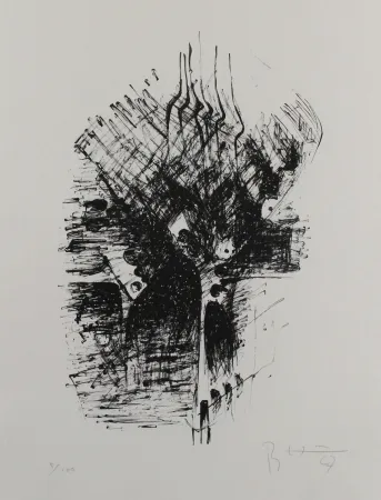 Litografia Heiliger - Komposition III