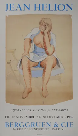 Livro Ilustrado Helion - Modèle à la robe ouverte