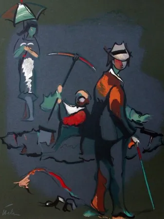 Litografia Helion - Sans titre