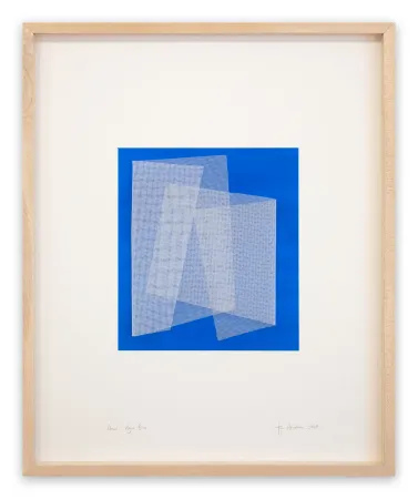 Sem Técnica Henderson - Moiré Azur Blue