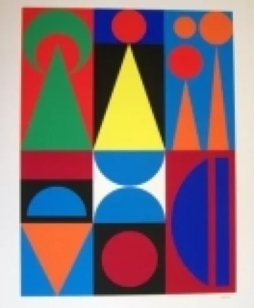 Serigrafia Herbin - Composition