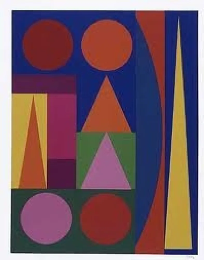 Serigrafia Herbin - Composition