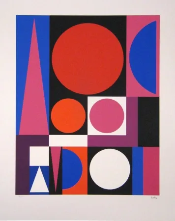 Serigrafia Herbin - Composition