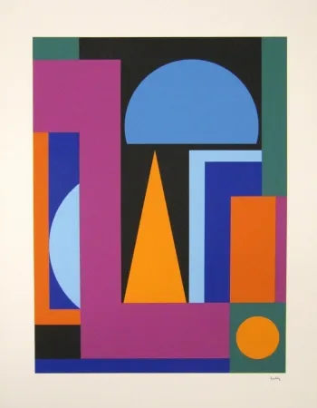Serigrafia Herbin - Composition