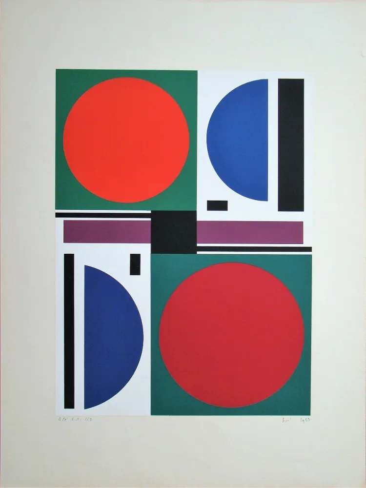 Serigrafia Herbin - Été