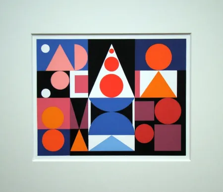 Serigrafia Herbin - Fer Acier, 1946