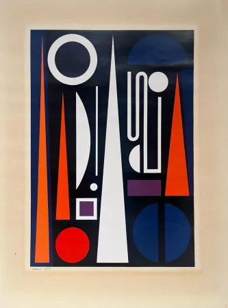 Serigrafia Herbin - Minuit 