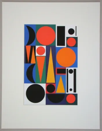 Serigrafia Herbin - Ri, 1950