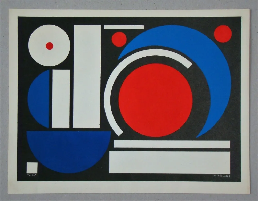 Estêncil Herbin - Une, 1949