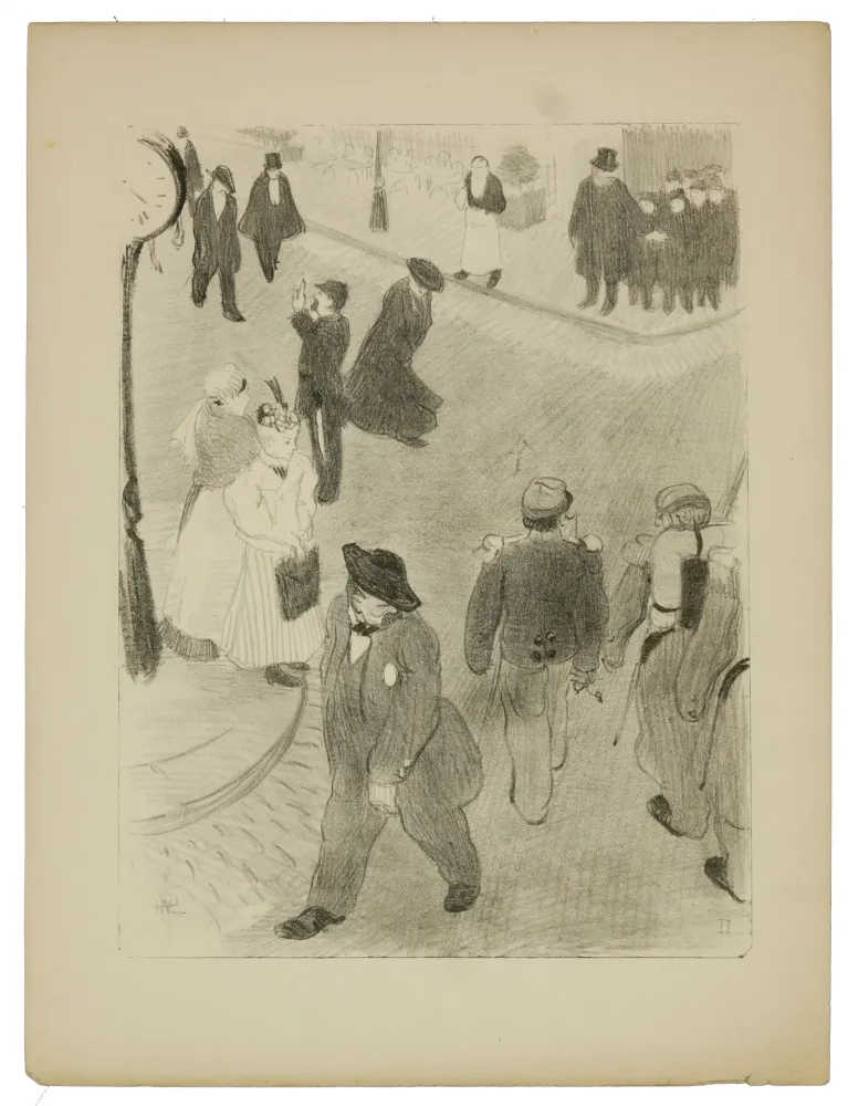 Litografia Hermann-Paul - 2. L'uniforme