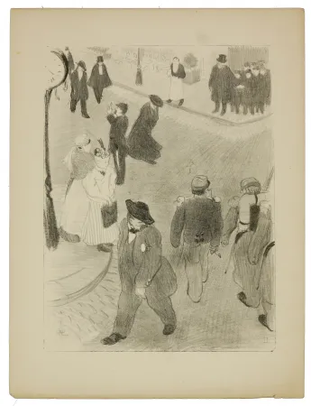 Litografia Hermann-Paul - 2. L'uniforme