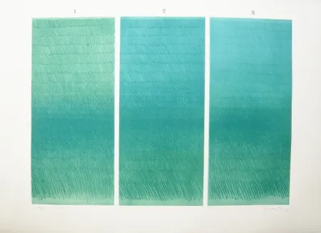 Gravura Hernandez Pijuan - 1-2-3