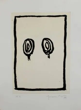 Água-Tinta Hernandez Pijuan - Arbres 3