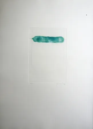 Gravura Hernandez Pijuan - Color per a un paisatge