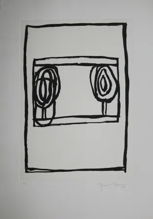 Água-Tinta Hernandez Pijuan - Dos arbres