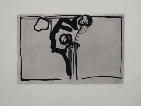 Água-Tinta Hernandez Pijuan - Flors II