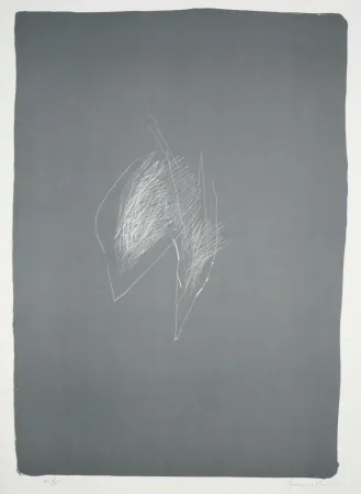 Litografia Hernandez Pijuan - Fulles 2