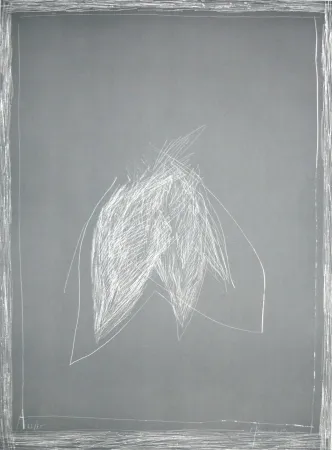 Litografia Hernandez Pijuan - Fulles 3