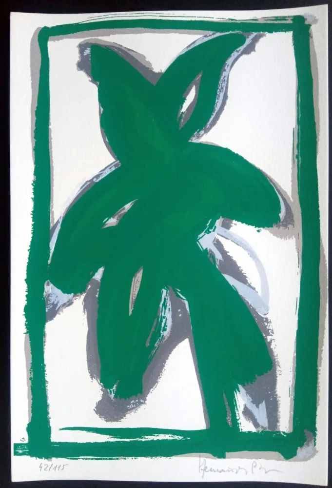 Serigrafia Hernandez Pijuan - Hojas Sueltas