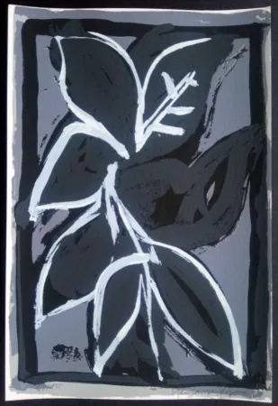 Serigrafia Hernandez Pijuan - Hojas Sueltas