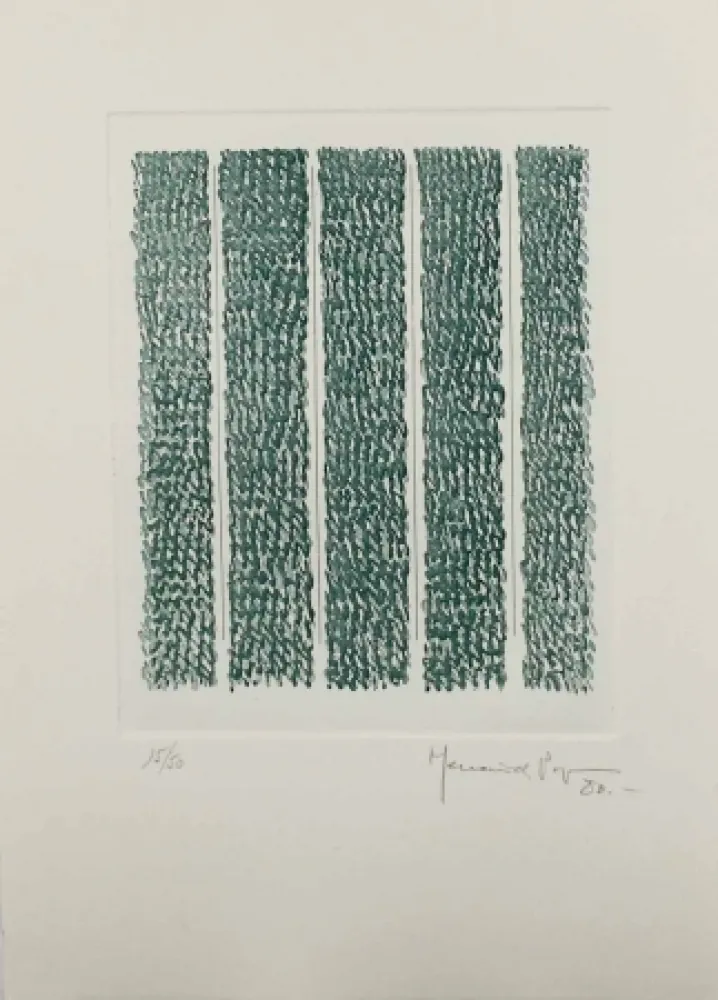 Água-Forte E Água-Tinta Hernandez Pijuan - HP 7