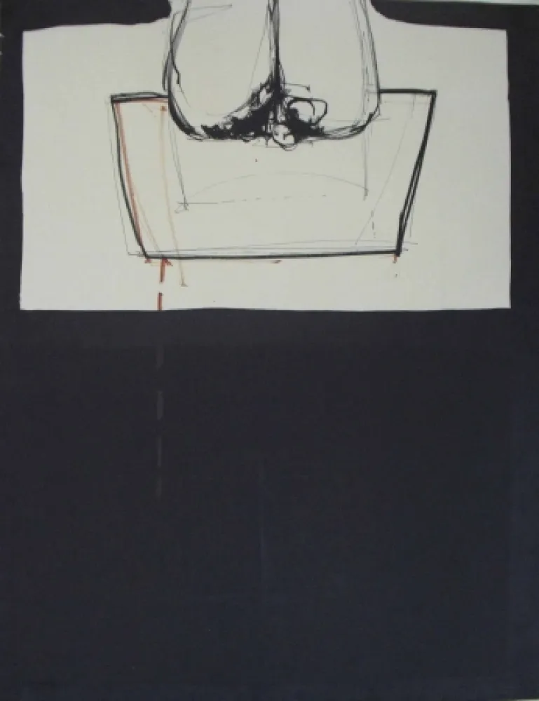 Litografia Hernandez Pijuan - Las celdas