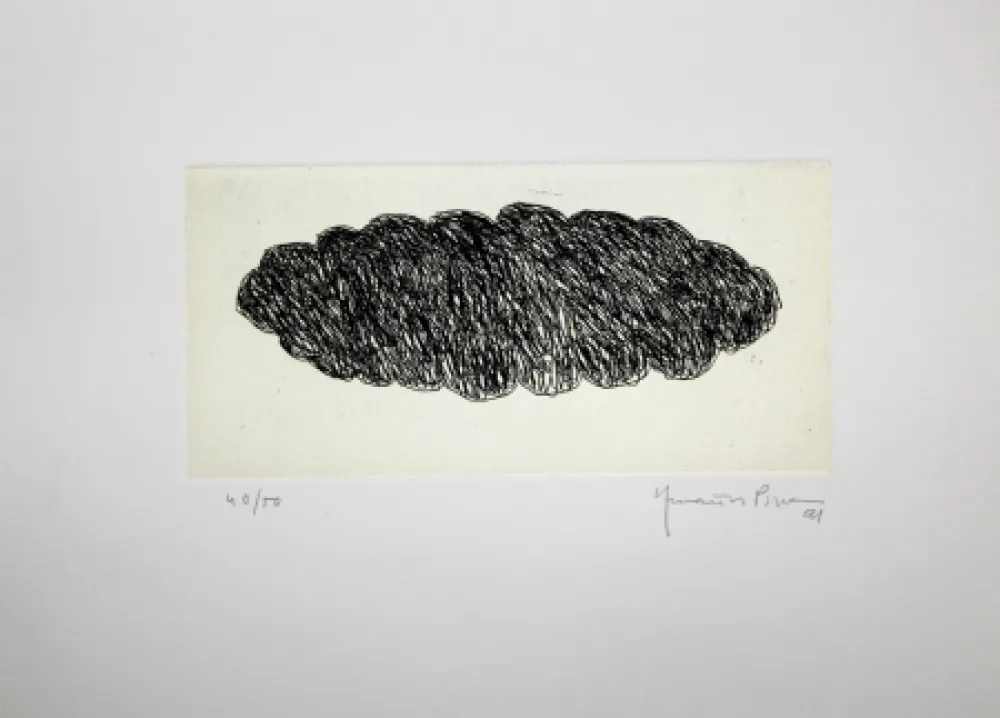 Gravura Hernandez Pijuan - Memòria de la Segarra VII