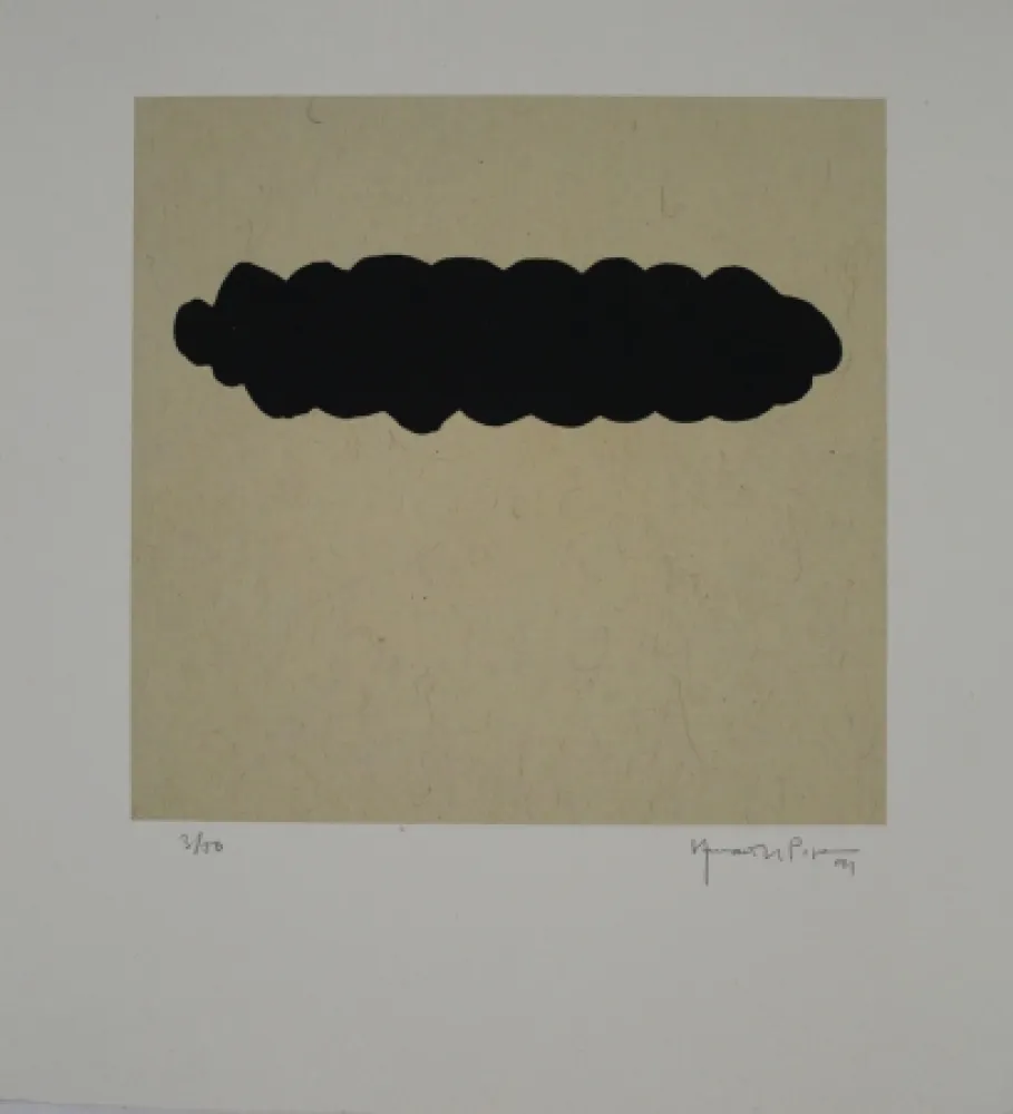 Água-Tinta Hernandez Pijuan - Núvols II