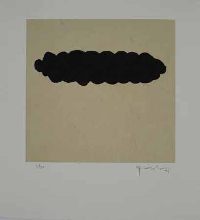 Água-Tinta Hernandez Pijuan - Núvols II