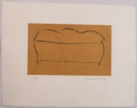 Água-Tinta Hernandez Pijuan - Ocre